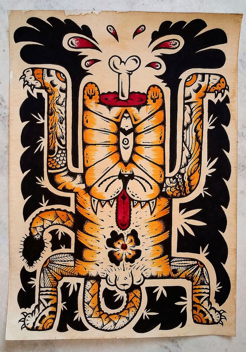 Totemic Tiger -1