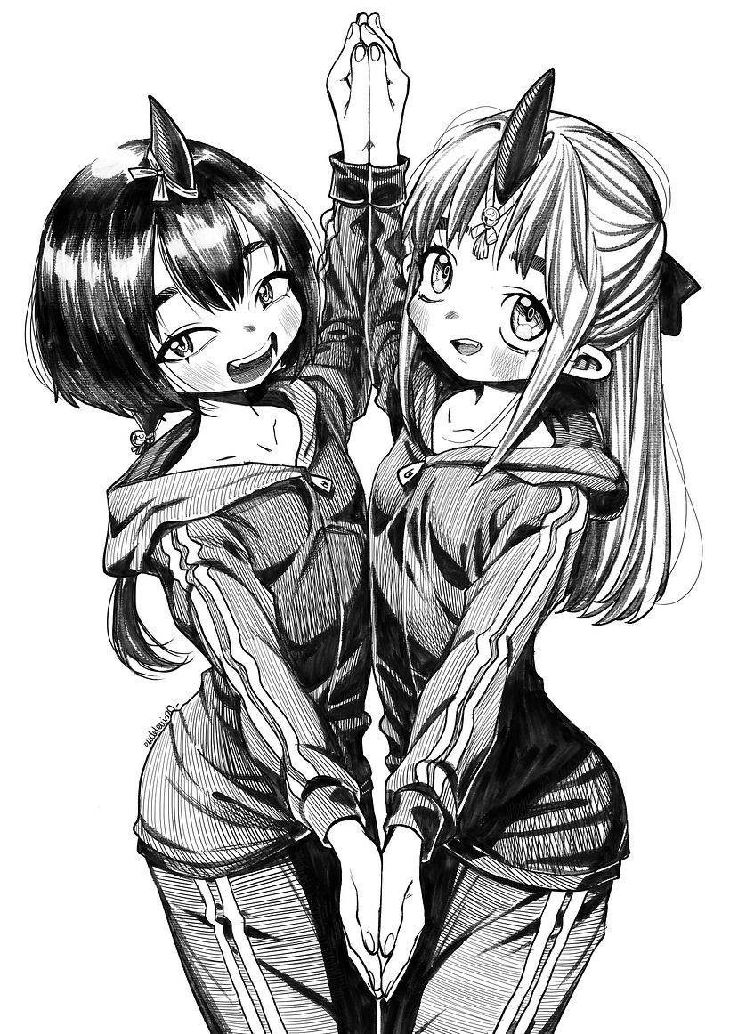 Desenhos de Meninas Praticando Esportes 2