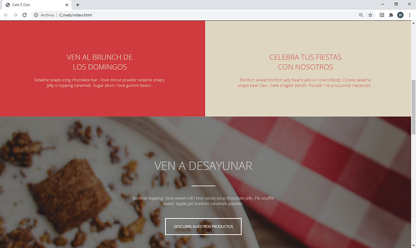Mi Proyecto del curso: Introducción al Desarrollo Web Responsive con HTML y CSS 2