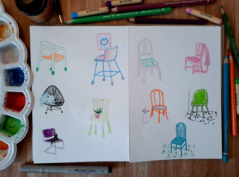 Mi Proyecto del curso: Técnicas de ilustración para desbloquear tu creatividad 2