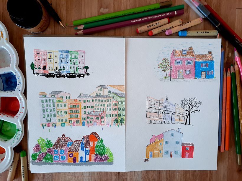 Mi Proyecto del curso: Técnicas de ilustración para desbloquear tu creatividad 3
