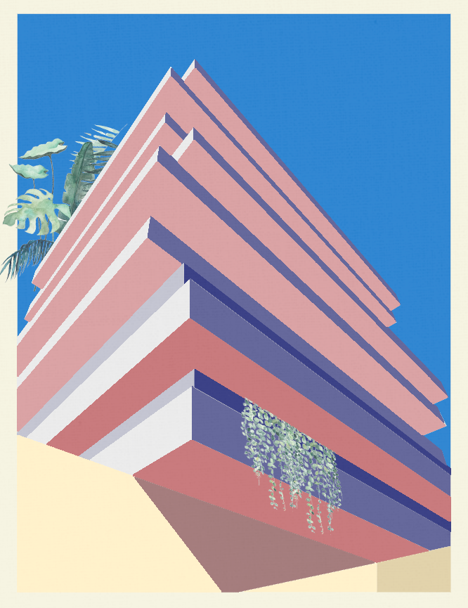 PALMAS 555. ILUSTRACION: DANIELA ORTIZ 