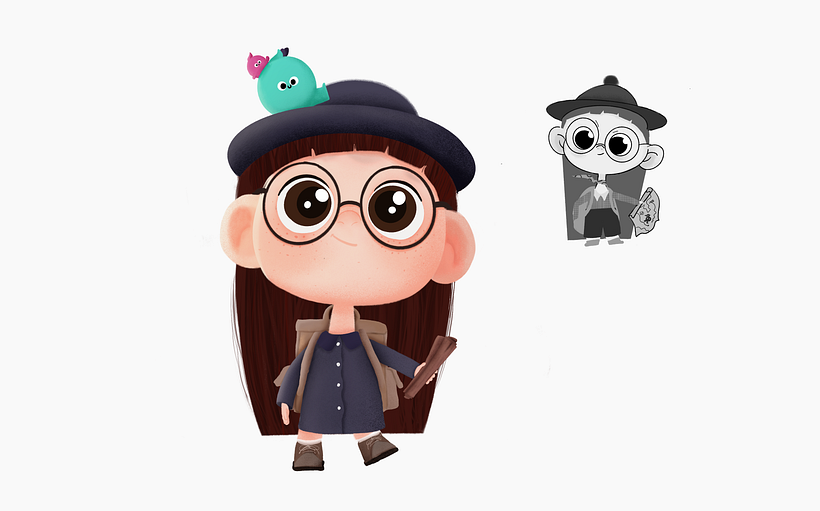 My project in Creation of Characters: From 2D to 3D course 5