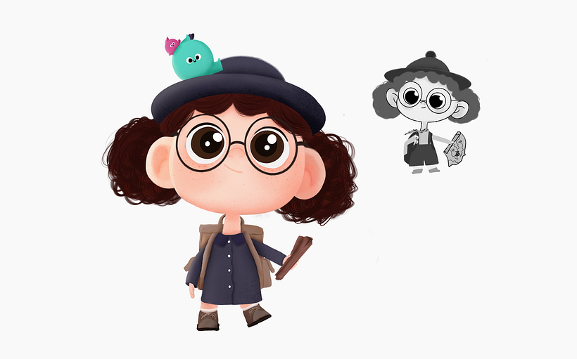 My project in Creation of Characters: From 2D to 3D course 6