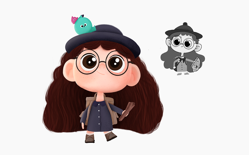 My project in Creation of Characters: From 2D to 3D course 7