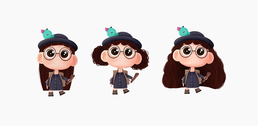 My project in Creation of Characters: From 2D to 3D course 9