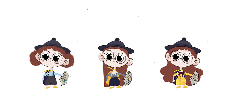 My project in Creation of Characters: From 2D to 3D course 8