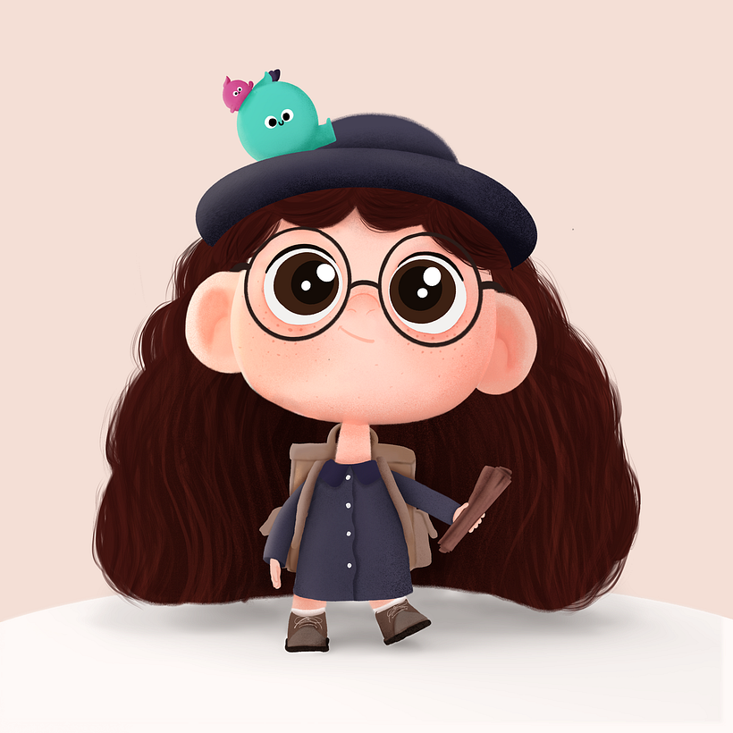 My project in Creation of Characters: From 2D to 3D course 12
