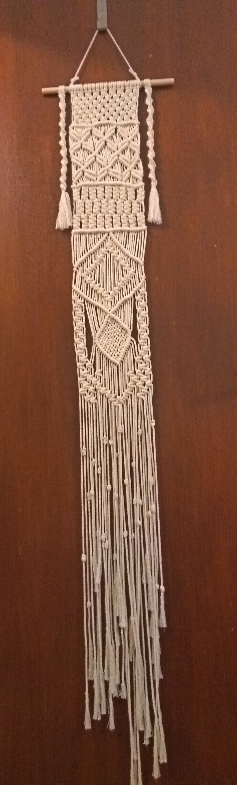 My project in Macramé: Basic and Complex Knots course 3