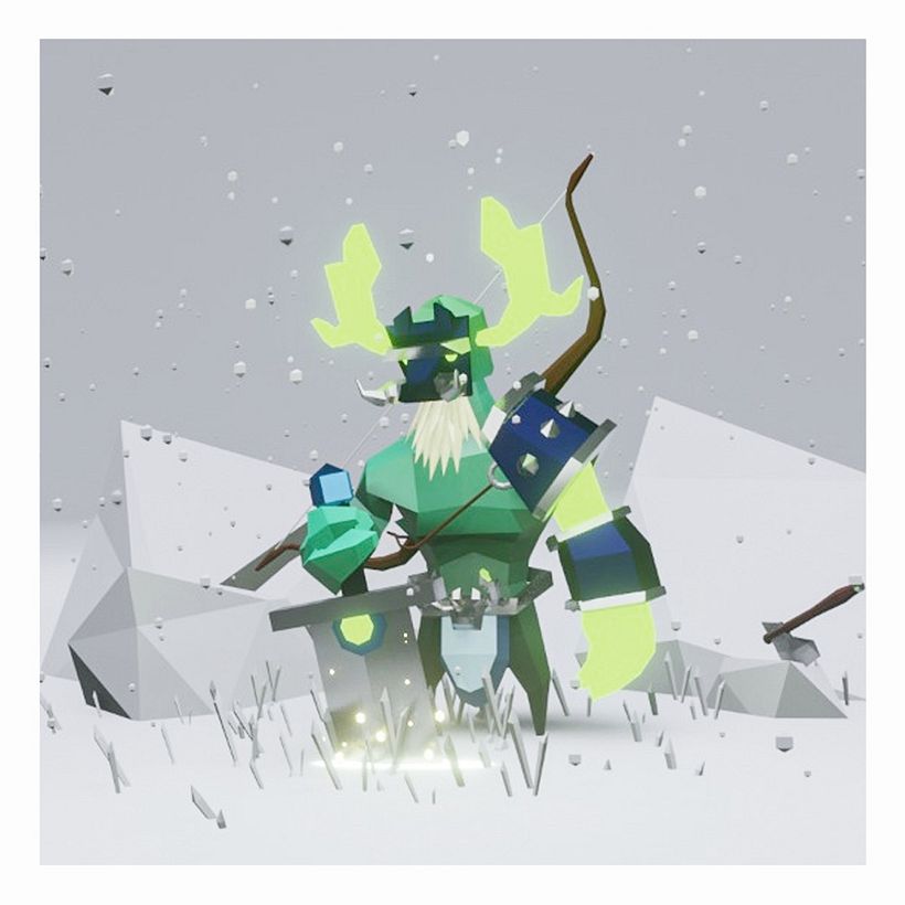 Mi Proyecto del curso: Modelado de personajes low poly para videojuegos  0