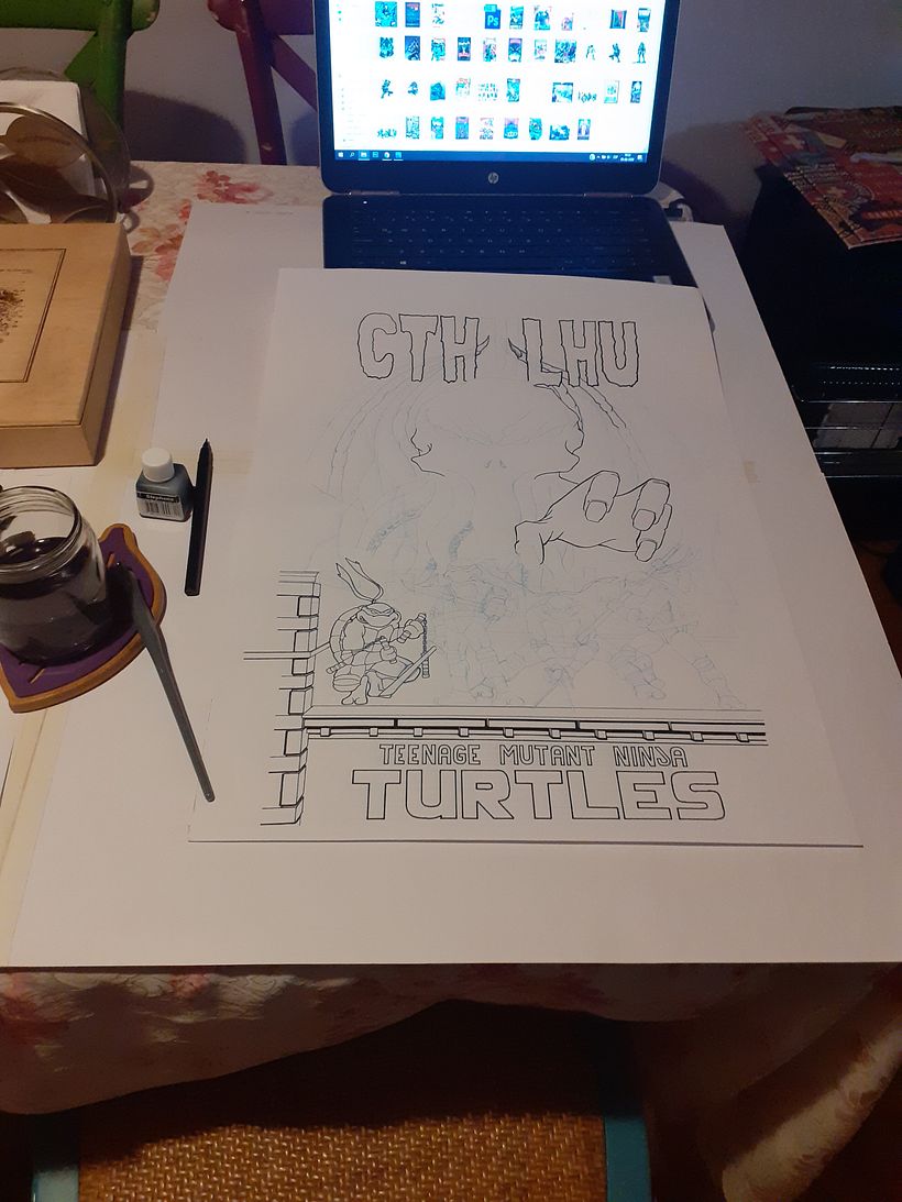 proceso de entintado