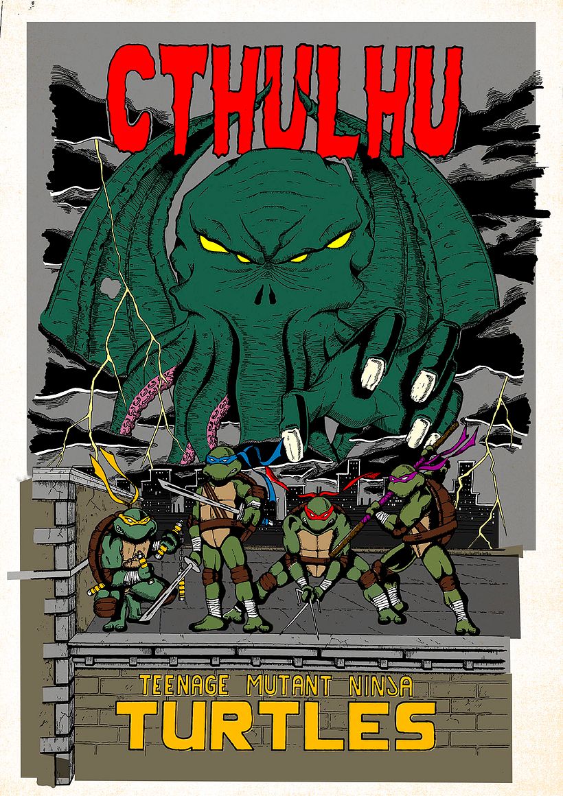 primer boceto del coloreado