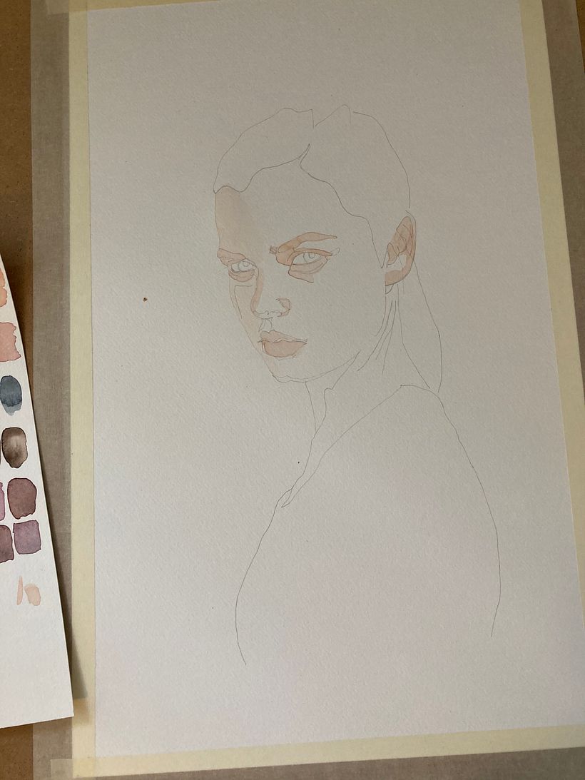 Mi Proyecto del curso: Retrato en acuarela a partir de una fotografía 0