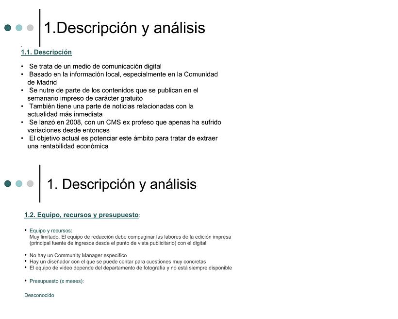 Estrategia de comunicación para RRSS: periódico digital 0