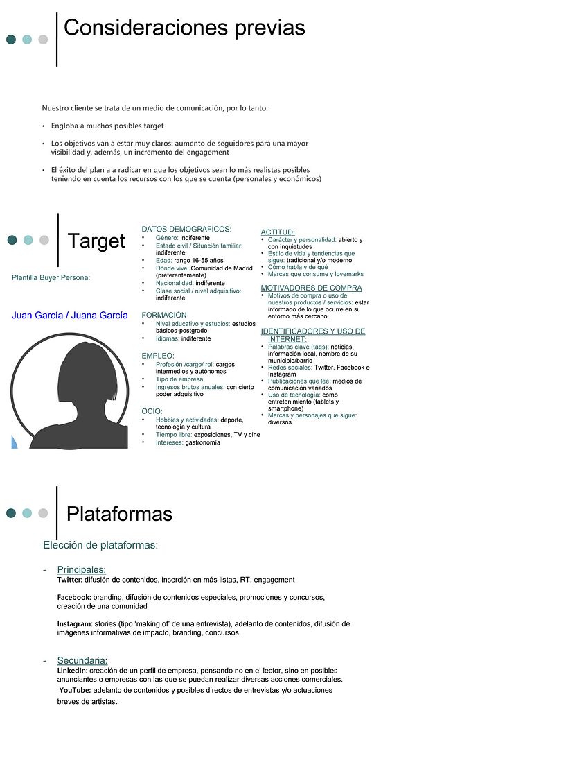 Estrategia de comunicación para RRSS: periódico digital 7