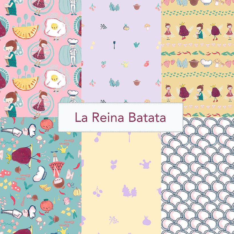 Mi Proyecto del curso: Diseño de patrones ilustrados -1