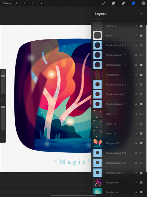 How to Create an Illustration with Parallax Effect 8