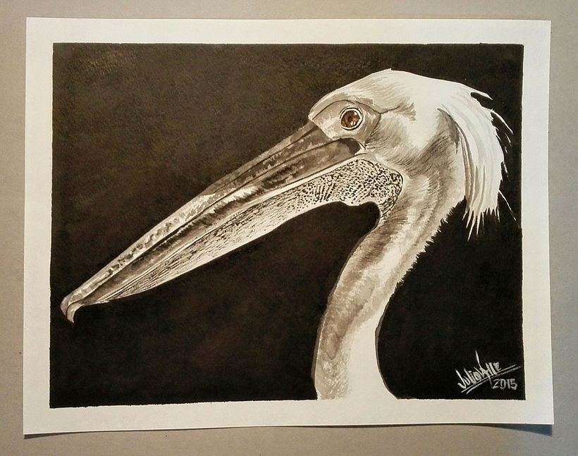 Tinta sobre papel acuarela 2015