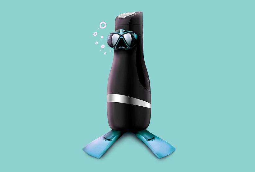 Pop Art with products for Summer Campaign - Diseño gráfico