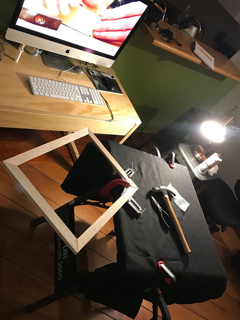 Mi Proyecto del curso: Iniciación al enmarcado 2