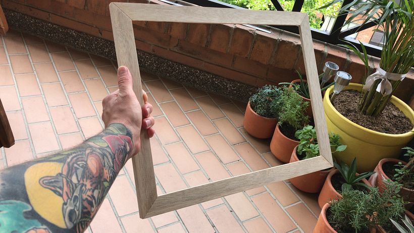 Mi Proyecto del curso: Iniciación al enmarcado 4