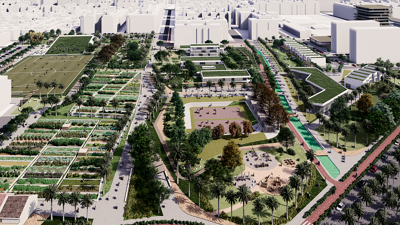 Renders PAI barrio Benimaclet (Valencia) 0