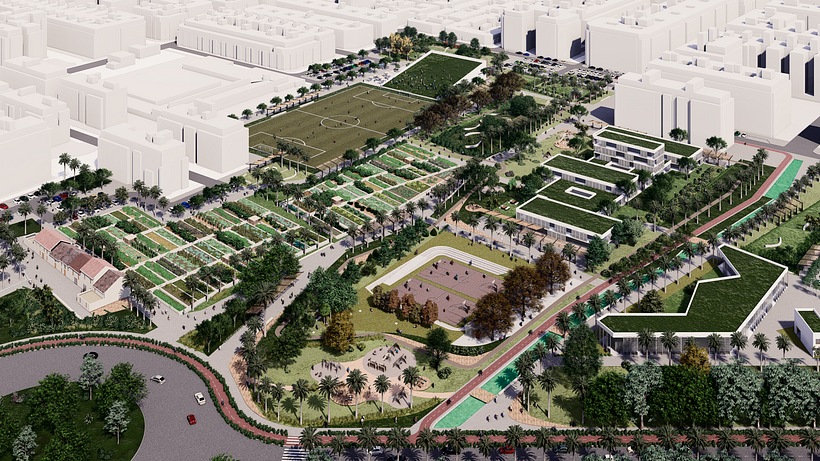 Renders PAI barrio Benimaclet (Valencia) 1