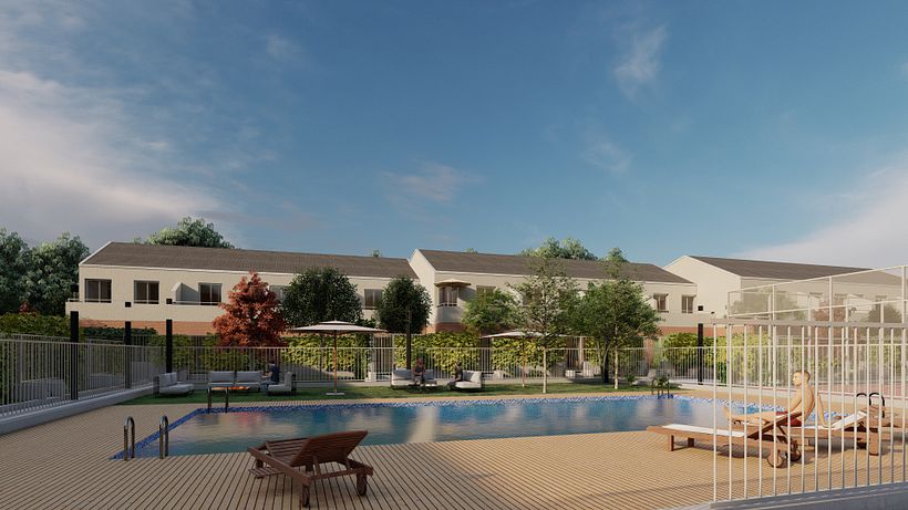 Renders urbanización L'Eliana 1
