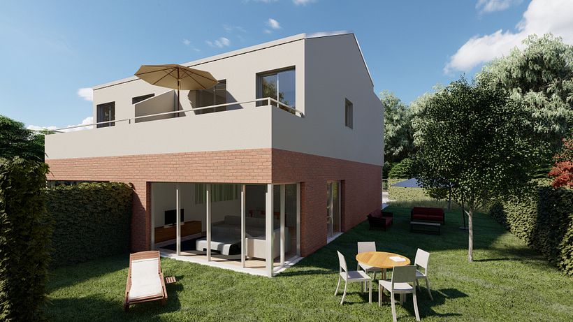 Renders urbanización L'Eliana 2