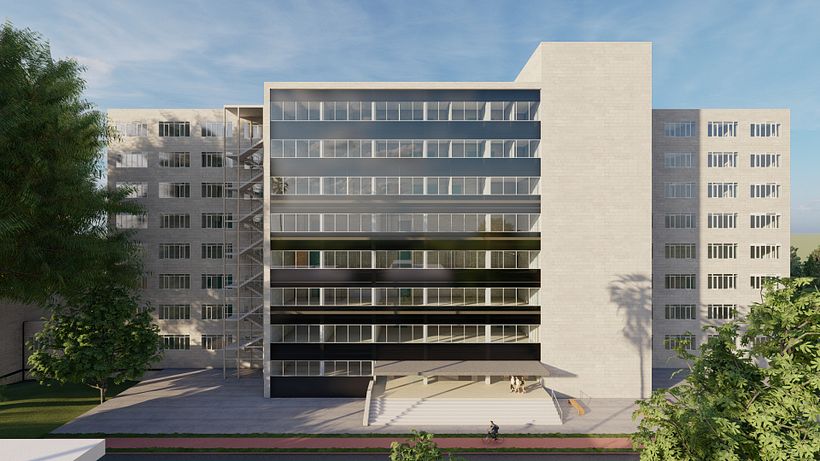Modelado edificio administrativo -1