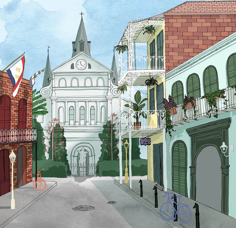 My project in Architectural Illustration: Capture a City’s Personality course 0