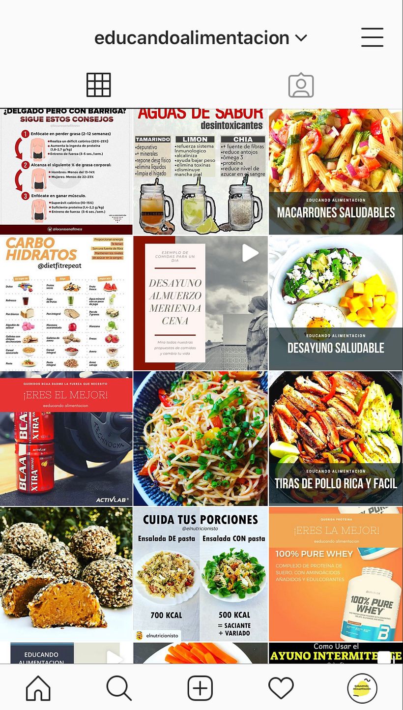 Mi Proyecto del curso: Educando alimentariamente 0