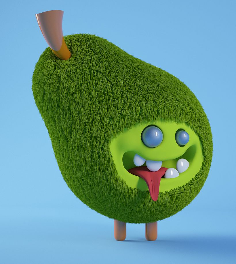 Mi Proyecto del curso: Creación de personajes con ZBrush y Cinema4D 1