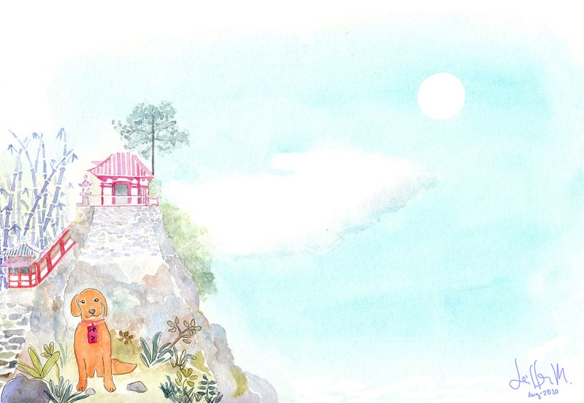 Mi Proyecto del curso: Ilustración en acuarela con influencia japonesa 0