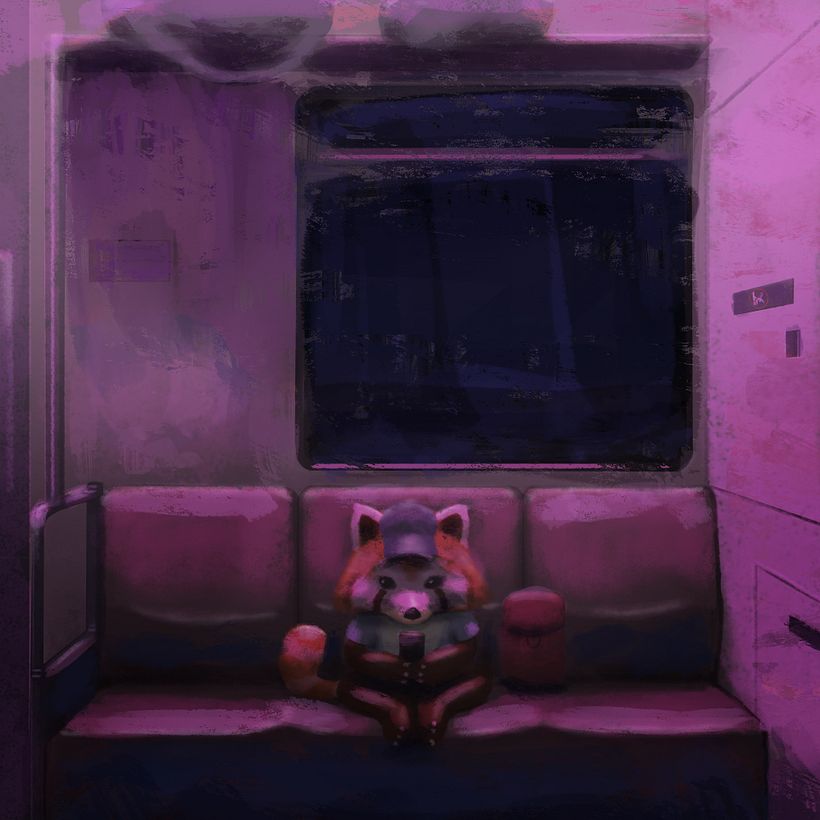 My project in Lighting Principles for Digital Painting course 2