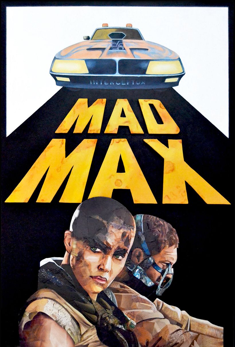 Cartel Collage MAD MAX (90x60cm)