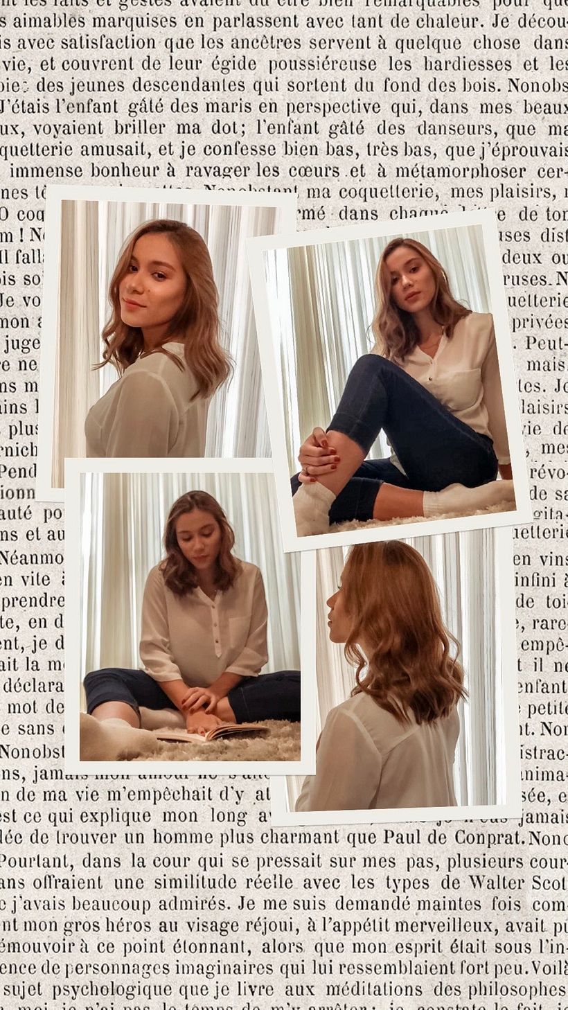 Luisa in her living room n° 2