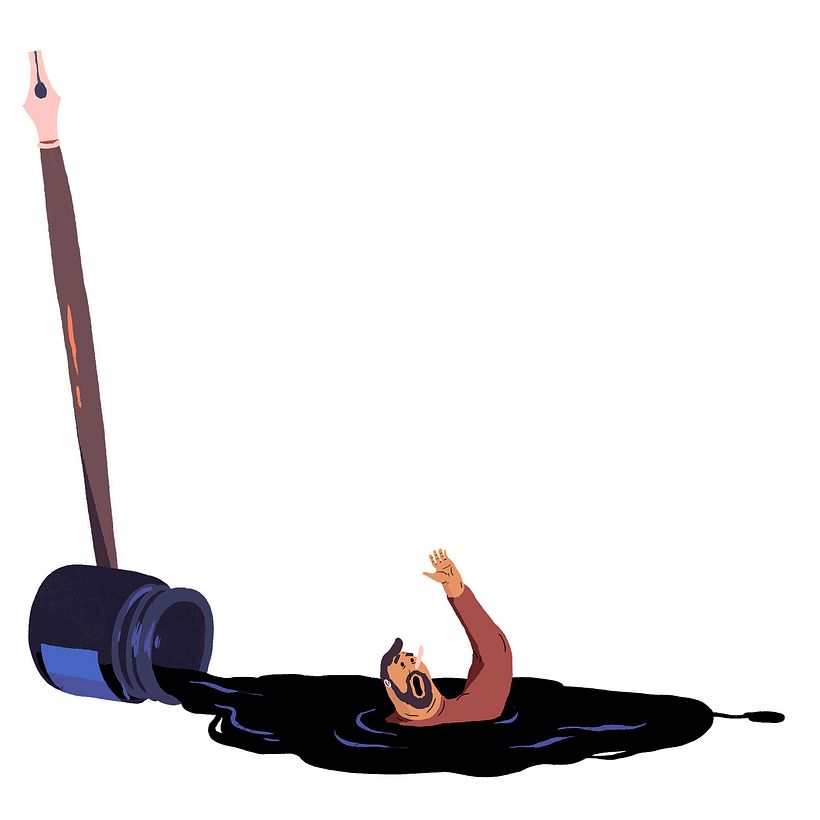 Editorial illustrations: Dagens Nyheter  1