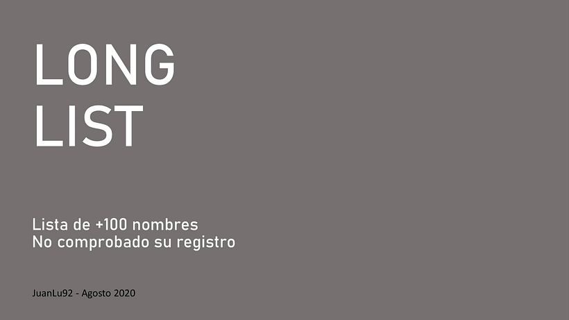 Proyecto de Naming: el arte de la creación de nombres 1