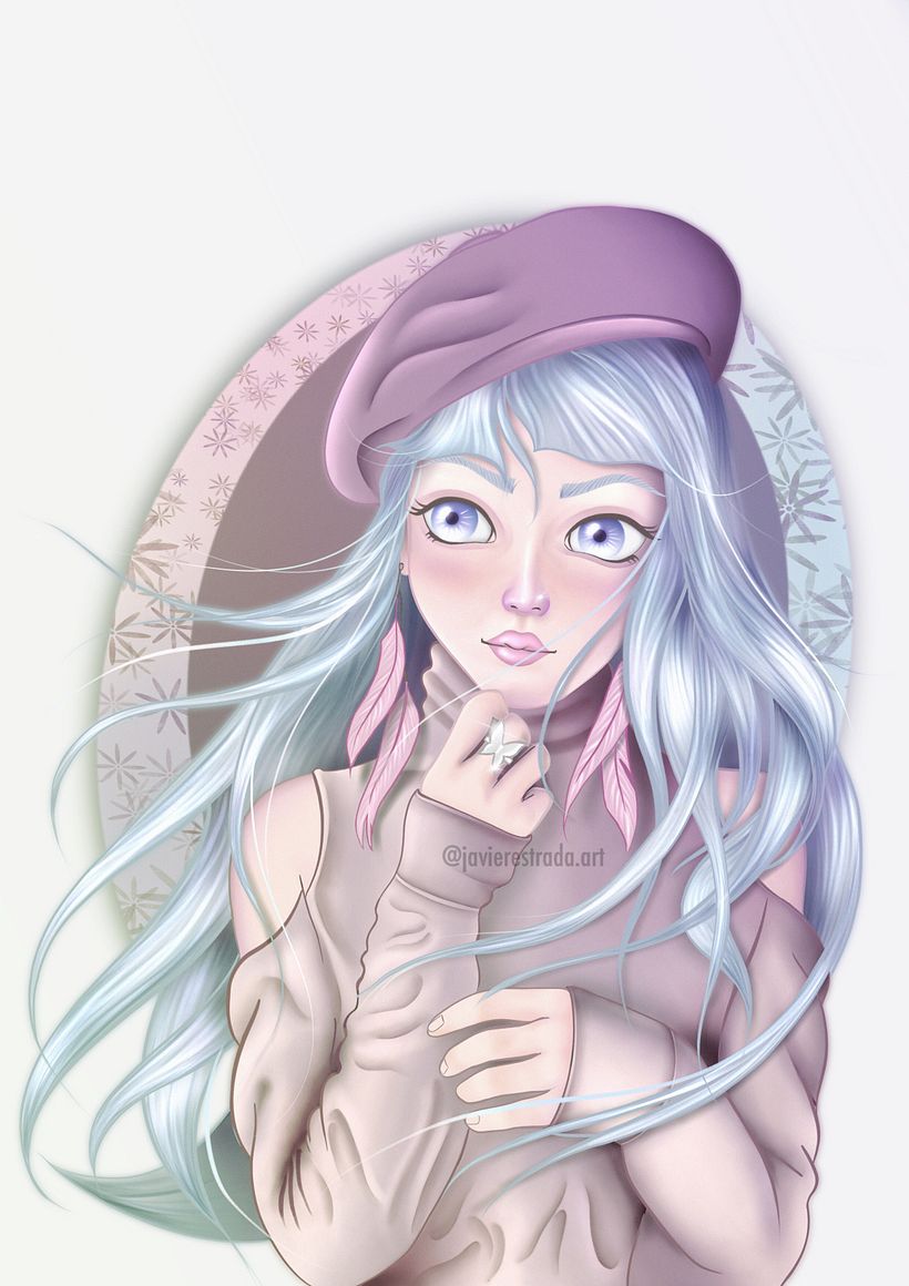 My project in Female Character Portraits in Procreate course 2