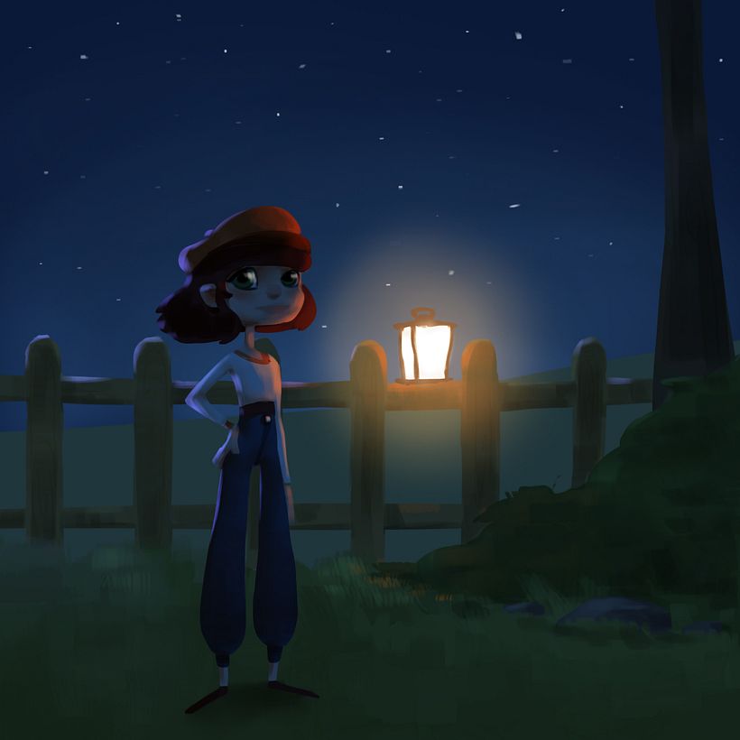 My project in Lighting Principles for Digital Painting course 2
