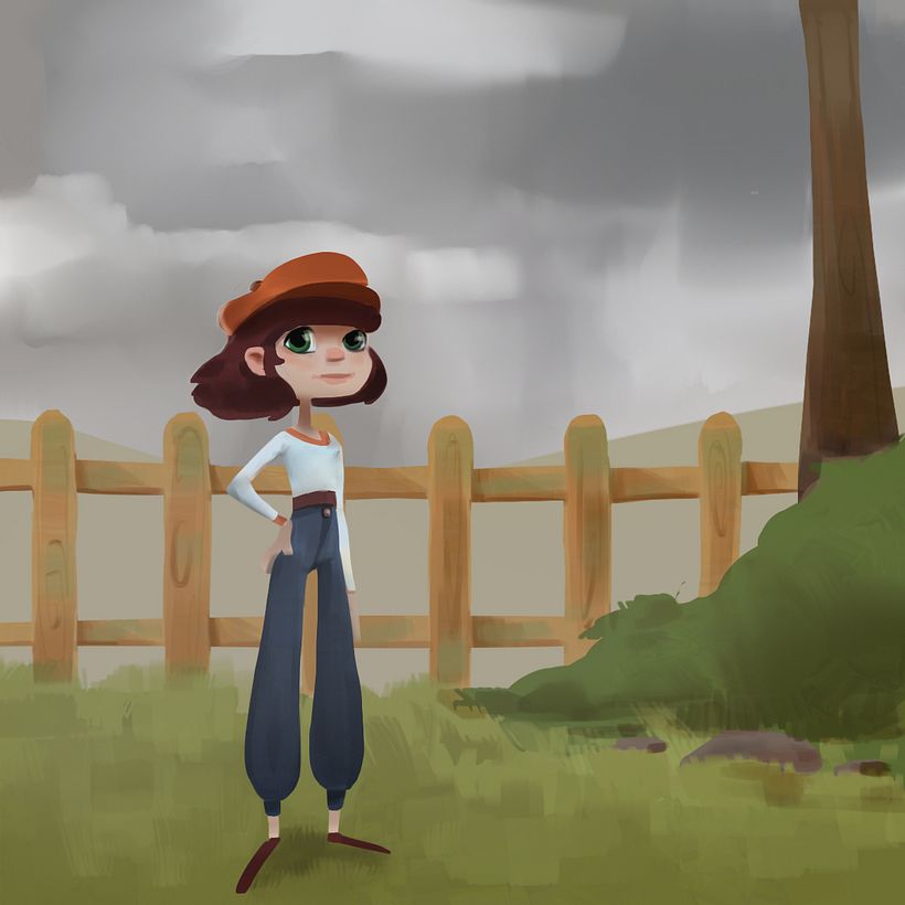 My project in Lighting Principles for Digital Painting course 3