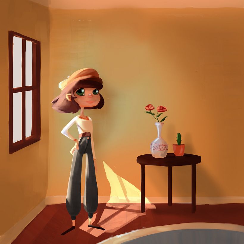 My project in Lighting Principles for Digital Painting course 4