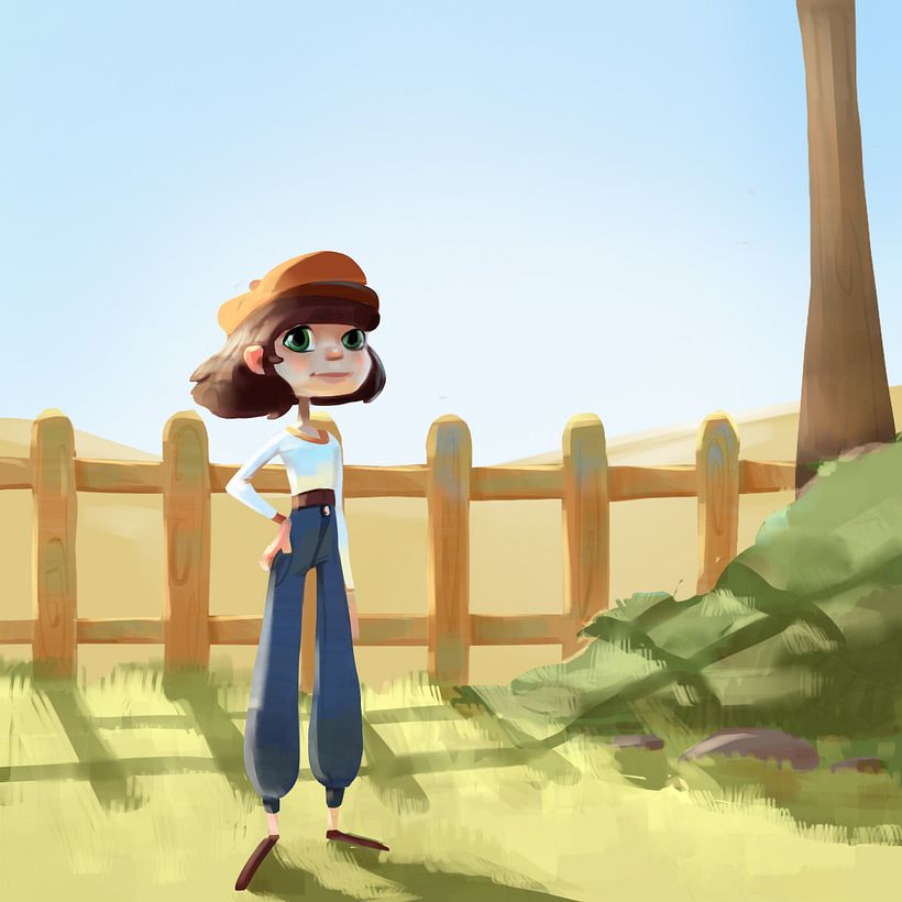 My project in Lighting Principles for Digital Painting course 1