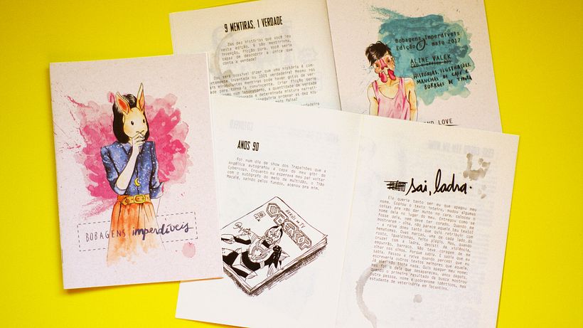 Edição #5 da zine, contendo 10 histórias curtas.