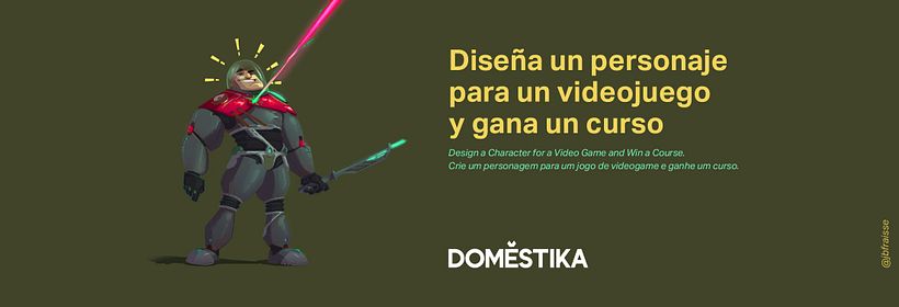 Concurso: diseña un personaje para un videojuego y gana un curso 0