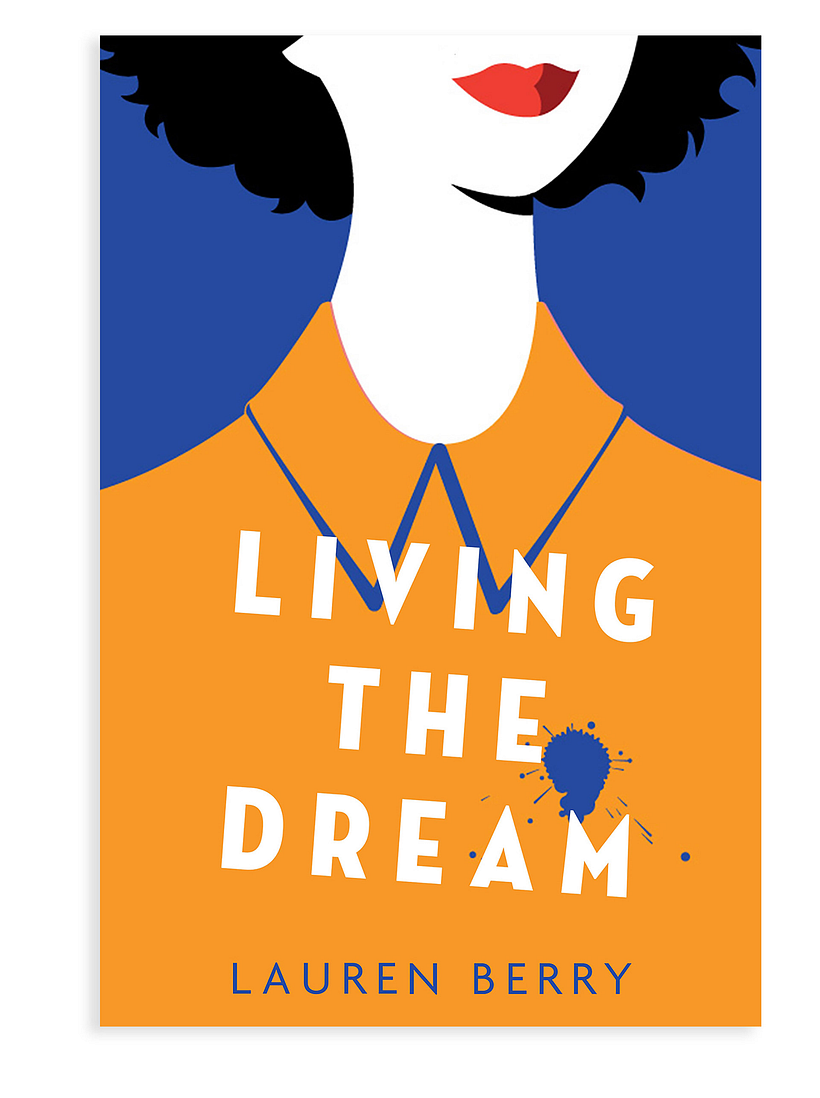 Book Cover - Living the Dream  - Traditional illustration
