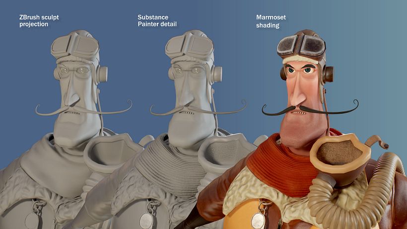 Personaje videojuegos (Piloto de la RAF) 5