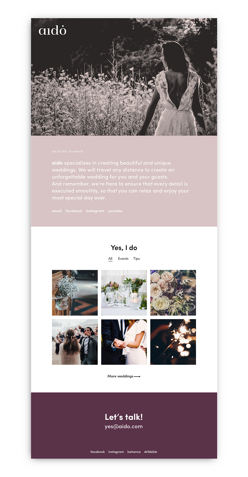 aido | Wedding & Event planning consultancy 8