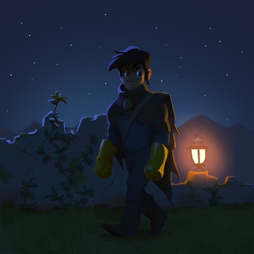 My project in Lighting Principles for Digital Painting course 3